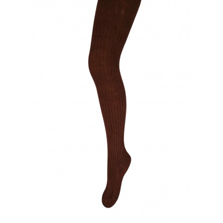 Rajstopy dziecięce bawełniane 92-98 brązowe prążek