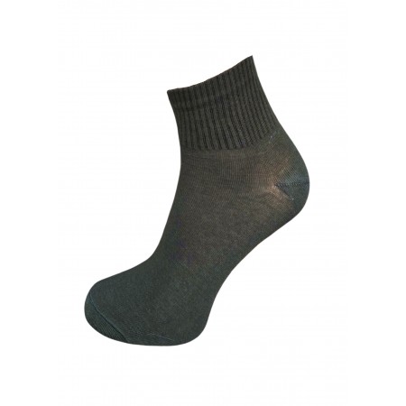 Skarpety męskie sportowe 3/4 khaki, oliwka