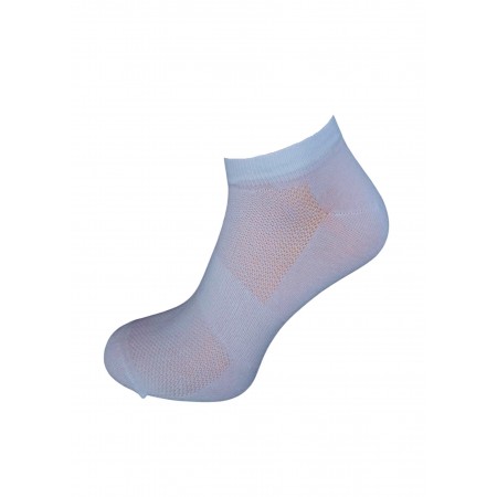 Stopki męskie wzorzyste białe M oddychające