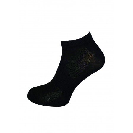 Stopki męskie wzorzyste czarne M oddychające