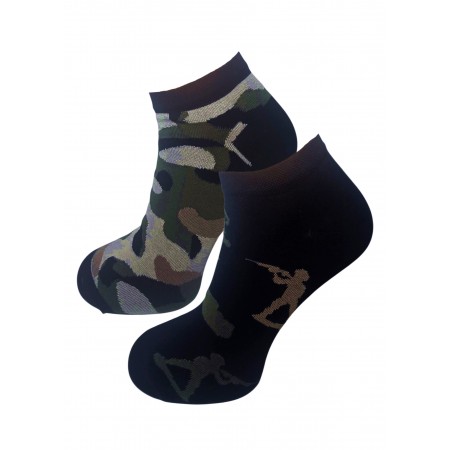 Stopki męskie Colorful wojsko
