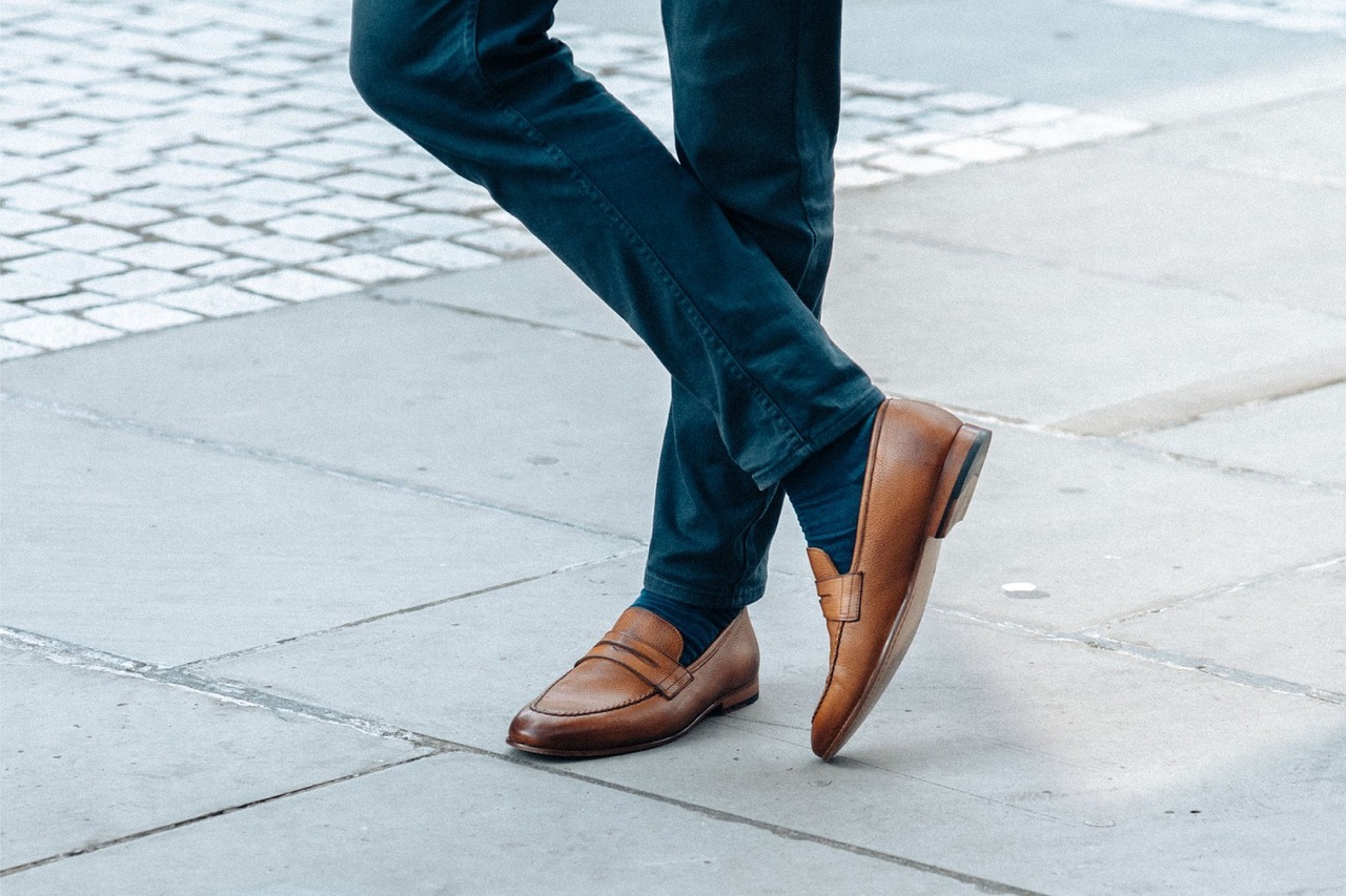 Jakie skarpetki do loafersów?